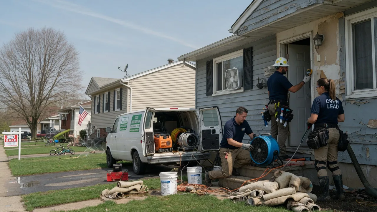 Flood Cleanup in Schuylkill Haven, PA near me
